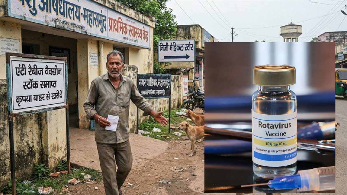 महासमुंद के अस्पतालों में पहुंची रोटावायरस वैक्सीन की खेप, बच्चों को मिलेगा संक्रमण से बचाव