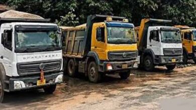 रायपुर औद्योगिक क्षेत्र में 4 अवैध मालवाहक वाहन जब्त, 700 क्विंटल स्पंज समेत स्क्रैप और कॉइल बरामद