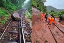 बस्तर रेल मार्ग पर लैंडस्लाइड का खतरा, सुरक्षा के लिए ट्रेनों की स्पीड कम