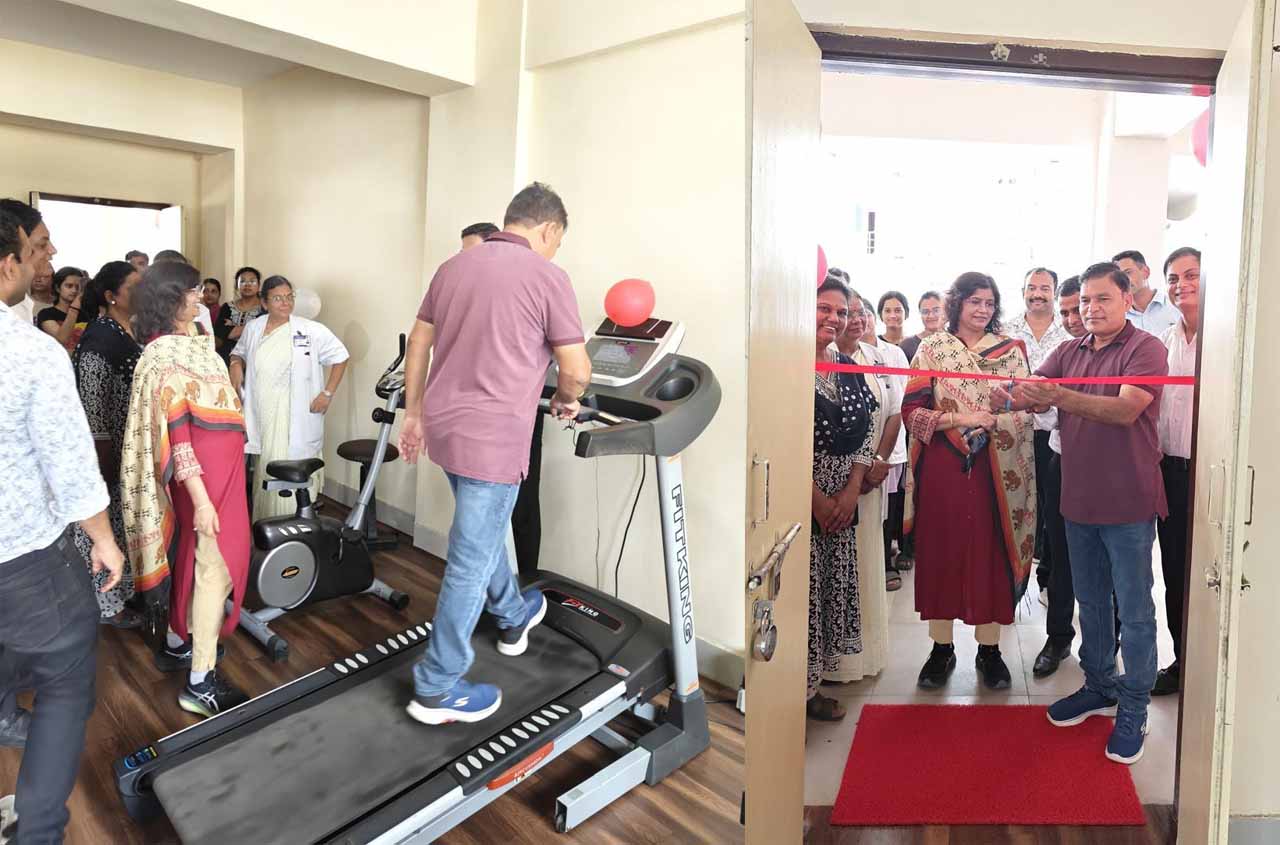 गंगा गर्ल्स हॉस्टल में छात्राओं के लिए शुरू हुआ जिम, टेबल टेनिस व बैडमिंटन कोर्ट