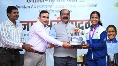ज्ञानेश्वरी की सफलता से राज्य के युवा लेंगे प्रेरणा, खेलों के लिए तैयार होगा अच्छा वातावरण –  अरुण साव