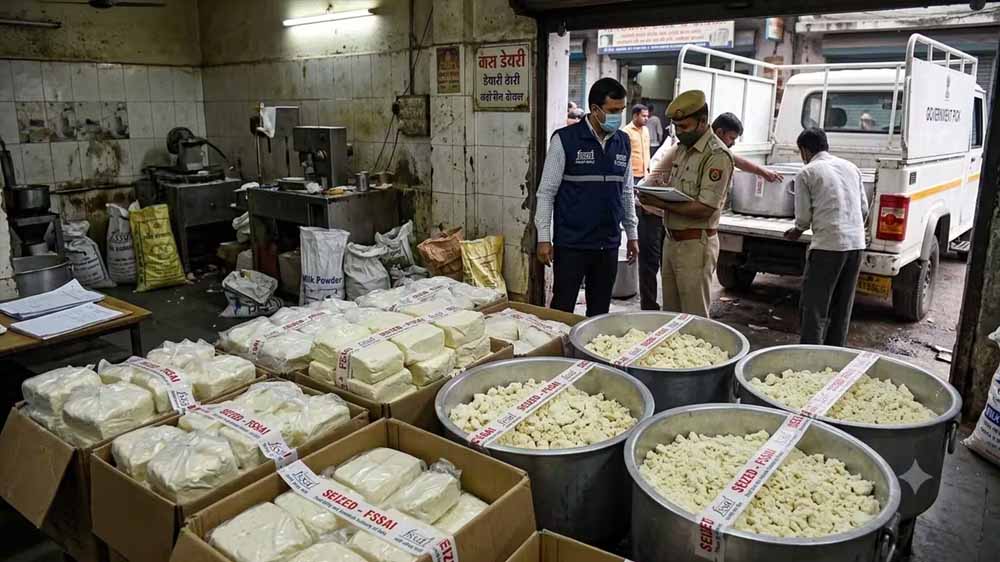 बिलासपुर में फूड सेफ्टी विभाग की बड़ी कार्रवाई, 19 जगह छापेमारी; 117 KG मिठाई नष्ट