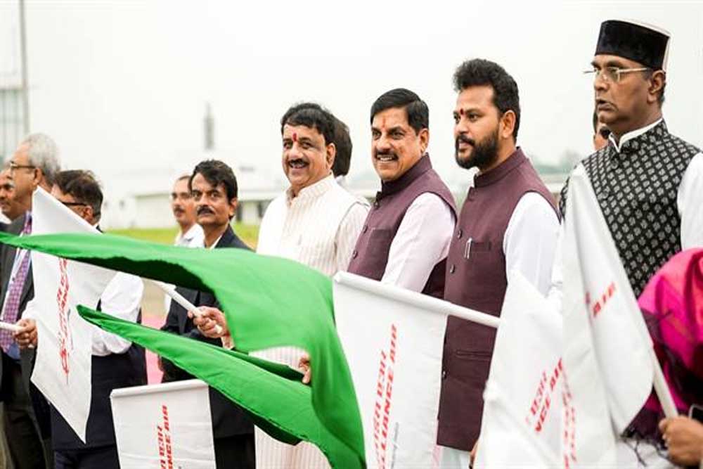 अगले दो महीने में प्रारंभ होगी भोपाल से शारजाह तक डायरेक्ट इंटरनेशनल फ्लाइट : मुख्यमंत्री डॉ. यादव अगले दो महीने में प्रारंभ होगी भोपाल से शारजाह तक डायरेक्ट इंटरनेशनल फ्लाइट : मुख्यमंत्री डॉ. यादव