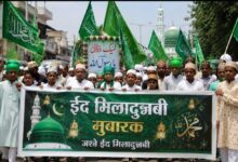 नई लेदरी में गूंजा नात-ए-पाक का पैगाम, मोहब्बत और भाईचारे से रोशन हुईं गलियां