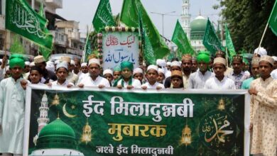 नई लेदरी में गूंजा नात-ए-पाक का पैगाम, मोहब्बत और भाईचारे से रोशन हुईं गलियां