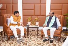 मुख्यमंत्री डॉ. यादव ने लोकसभा अध्यक्ष  बिरला से की सौजन्य भेंट