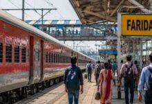 फरीदाबाद स्टेशन पर काम का असर, मालवा एक्सप्रेस और अमृतसर-इंदौर ट्रेनें प्रभावित