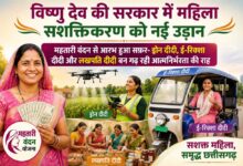 विष्णु देव की सरकार में महिला सशक्तिकरण को नई उड़ान