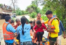 बारिश और बाढ़ के बीच मध्यप्रदेश पुलिस का रेस्क्यू ऑपरेशन—SDERF एवं होमगार्ड्स ने बचाईं 98 जिंदगियां
