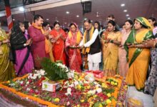 मुख्यमंत्री विष्णुदेव साय ने पवित्र श्रावण मास में अपने निवास में किया रुद्राभिषेक