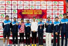 राष्ट्रीय ताइक्वांडो चैंपियनशिप में मध्यप्रदेश अकादमी का शानदार प्रदर्शन