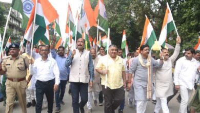 शान से लहराया तिरंगा, देशभक्ति के रंग में रंगा शहर अम्बिकापुर