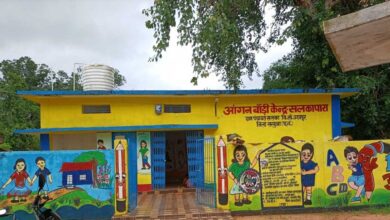 अभिसरण से बदली सलकापारा आंगनबाड़ी केंद्र की तस्वीर, नौनिहालों को मिला सुरक्षित और सुविधायुक्त भवन