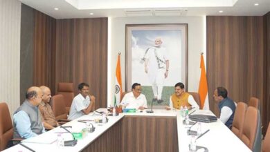 मुख्यमंत्री डॉ. यादव ने केंद्रीय मंत्री पाटिल से की सौजन्य भेंट मुख्यमंत्री डॉ. यादव ने केंद्रीय मंत्री पाटिल से की सौजन्य भेंट