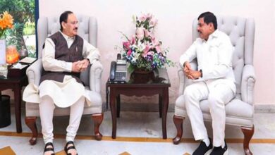 मुख्यमंत्री डॉ. यादव ने केन्द्रीय मंत्री नड्डा से भेंट की