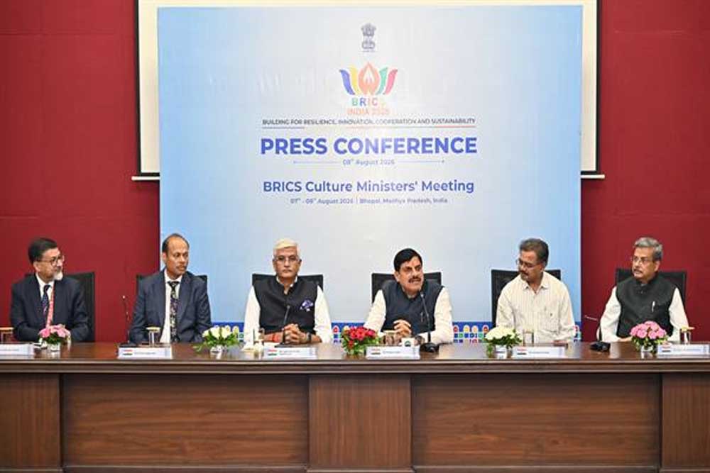 साझी संस्कृति, शांति, पारस्परिक सम्मान और समावेशी विकास के संकल्प के साथ ब्रिक्स संस्कृति सम्मेलन बना ऐतिहासिक साझी संस्कृति, शांति, पारस्परिक सम्मान और समावेशी विकास के संकल्प के साथ ब्रिक्स संस्कृति सम्मेलन बना ऐतिहासिक