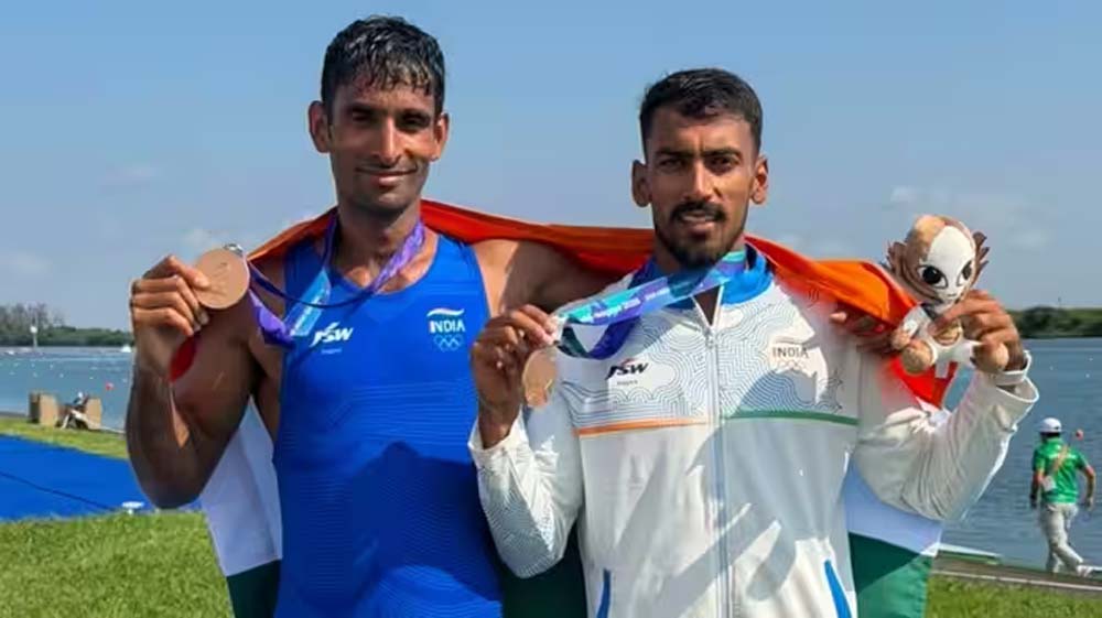 कैब ड्राइवर से नायब सूबेदार तक, सलमान खान ने रचा इतिहास; रोइंग में जीता भारत का पहला मेडल