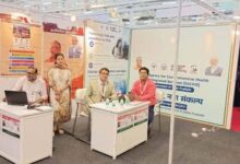 साचीज के पवेलियन में आयुष्मान कार्ड से लेकर डिजिटल हेल्थ और आधुनिक चिकित्सा सेवाओं की उपलब्धियां काे किया गया प्रदर्शित