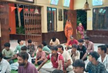 झकनावदा में विश्व हिंदू परिषद का स्थापना दिवस हर्षोल्लास के साथ मनाया