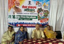 राज्यमंत्री दिलीप जायसवाल ने सेवा संकल्प अभियान के तहत नुक्कड़ नाटक में की सहभागिता