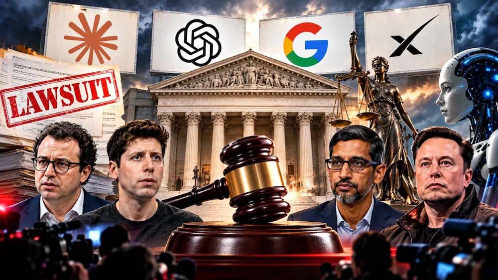 AI की रफ्तार रोकने का आरोप, Anthropic-OpenAI समेत 4 कंपनियों पर अमेरिका में मुकदमा
