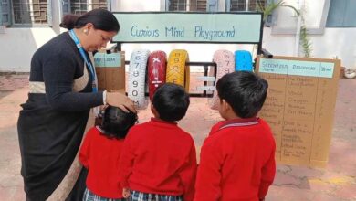 भोपाल के सरकारी स्कूल की अनोखी पहल, कबाड़ से बन रहे विज्ञान-गणित के मॉडल; बच्चों के लिए पढ़ाई हुई आसान