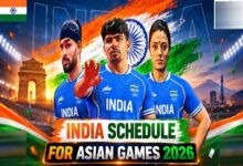 Asian Games 2026: क्रिकेट से कबड्डी तक भारत का पूरा शेड्यूल, जानें किस दिन कौन सा खेल