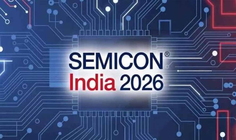 सेमीकंडक्टर के ग्लोबल मंच पर यूपी की दस्तक, 17 से 19 सितंबर तक सेमीकॉन इंडिया 2026 का दिल्ली में आयोजन सेमीकंडक्टर के ग्लोबल मंच पर यूपी की दस्तक, 17 से 19 सितंबर तक सेमीकॉन इंडिया 2026 का दिल्ली में आयोजन