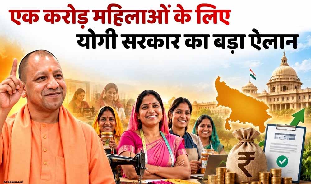 यूपी में महिला वोटरों पर फोकस, योगी सरकार का ‘लखटकिया’ दांव