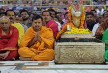 धोती पहन महाकाल के दरबार पहुंचे नितिन नबीन, 2 घंटे बैठकर देखी बाबा की आरती