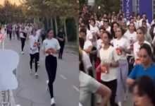 ईरान में हिजाब कानून को चुनौती? बिना स्कार्फ दौड़ में शामिल हुईं महिलाएं, वीडियो वायरल