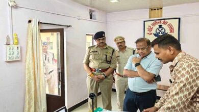 प्रमुख सचिव जेल विभाग मुकेश चन्द गुप्ता ने किया सर्किल जेल रतलाम का आकस्मिक निरीक्षण