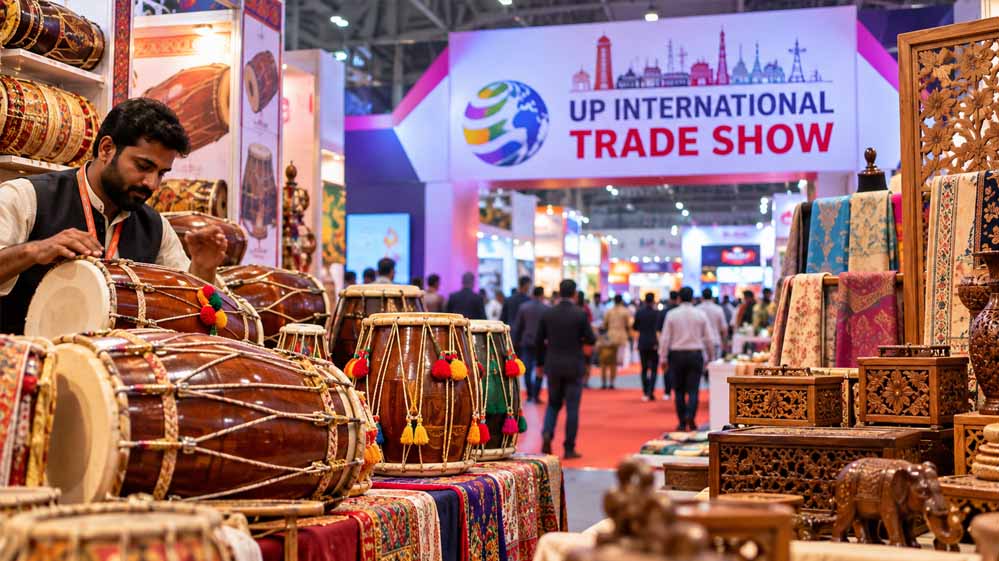 UP International Trade Show: ग्रेटर नोएडा में गूंजेगी अमरोहा की ढोलक, 6 इकाइयों को अंतरराष्ट्रीय मंच UP International Trade Show: ग्रेटर नोएडा में गूंजेगी अमरोहा की ढोलक, 6 इकाइयों को अंतरराष्ट्रीय मंच