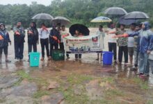 सेवा मेरा योगदान’ अभियान के तहत जल स्रोतों की साफ-सफाई