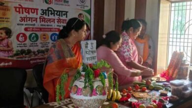 आंगन मिलन सेवा से उत्सव स्थल बने आंगनबाड़ी केंद्र, पहले दिन 97 हजार से अधिक लोगों की सहभागिता