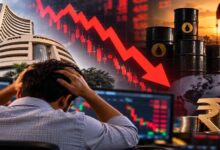Stock Market Crash: खुलते ही शेयर बाजार में हाहाकार, निफ्टी 23,000 के नीचे