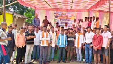 मंगला में सेवा संकल्प अभियान के तहत जल संरक्षण और स्वच्छता गतिविधियां आयोजित