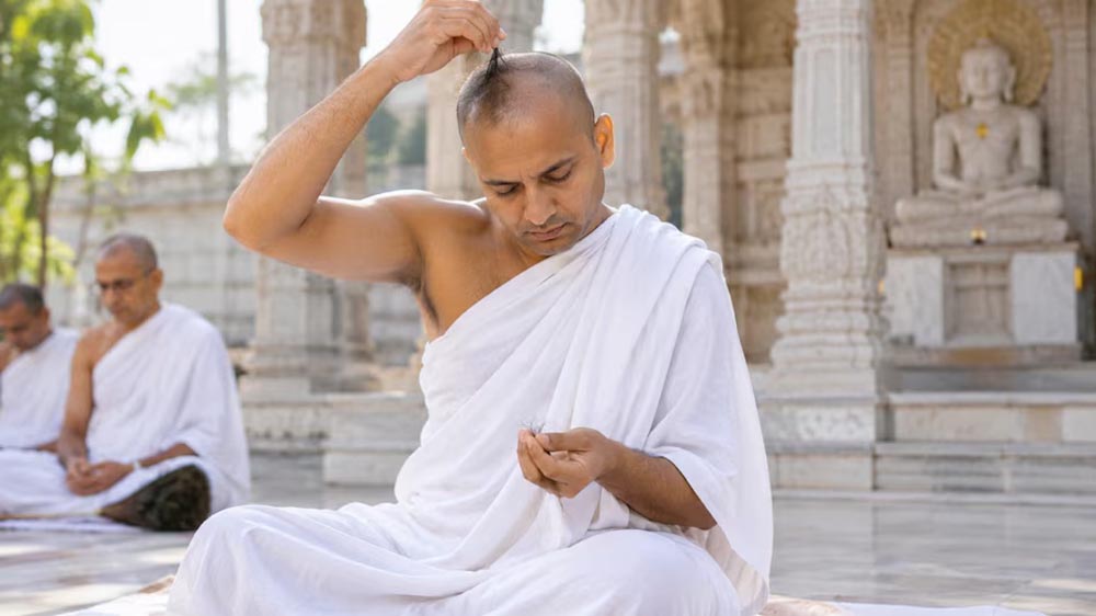 जैन साधु क्यों उखाड़ते हैं सिर के बाल? जानें केशलोचन की कठिन साधना का रहस्य जैन साधु क्यों उखाड़ते हैं सिर के बाल? जानें केशलोचन की कठिन साधना का रहस्य