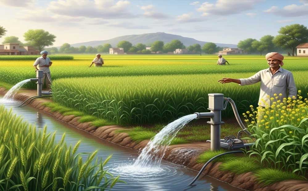 योगी सरकार में आधुनिक हो रहे राजकीय नलकूप, किसानों के खेतों तक पहुंच रहा पानी योगी सरकार में आधुनिक हो रहे राजकीय नलकूप, किसानों के खेतों तक पहुंच रहा पानी