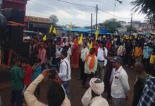 अखिल भारतवर्षीय यादव महासभा ने रैली निकाल कर दी श्री कृष्ण जन्माष्टमी की शुभकामनाएं, पुष्पराजगढ़ में गूंजे जय श्री कृष्ण के जयकारे