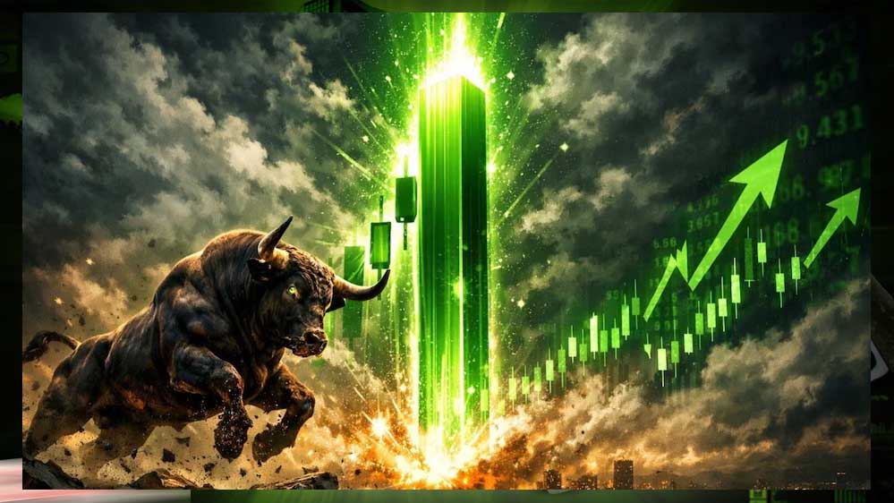 Stock Market में जोरदार तेजी, सेंसेक्स 600 अंक उछला; Reliance के शेयरों में भी बड़ा उछाल Stock Market में जोरदार तेजी, सेंसेक्स 600 अंक उछला; Reliance के शेयरों में भी बड़ा उछाल