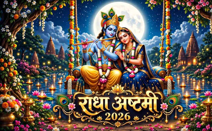 राधा अष्टमी 2026 कब है? आज या कल, जानें सही तिथि, शुभ मुहूर्त और पूजा विधि राधा अष्टमी 2026 कब है? आज या कल, जानें सही तिथि, शुभ मुहूर्त और पूजा विधि