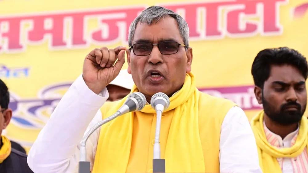 पीडीए पूरी तरह ढकोसला, दलित महापुरुषों से चिढ़ते हैं अखिलेशः ओमप्रकाश राजभर