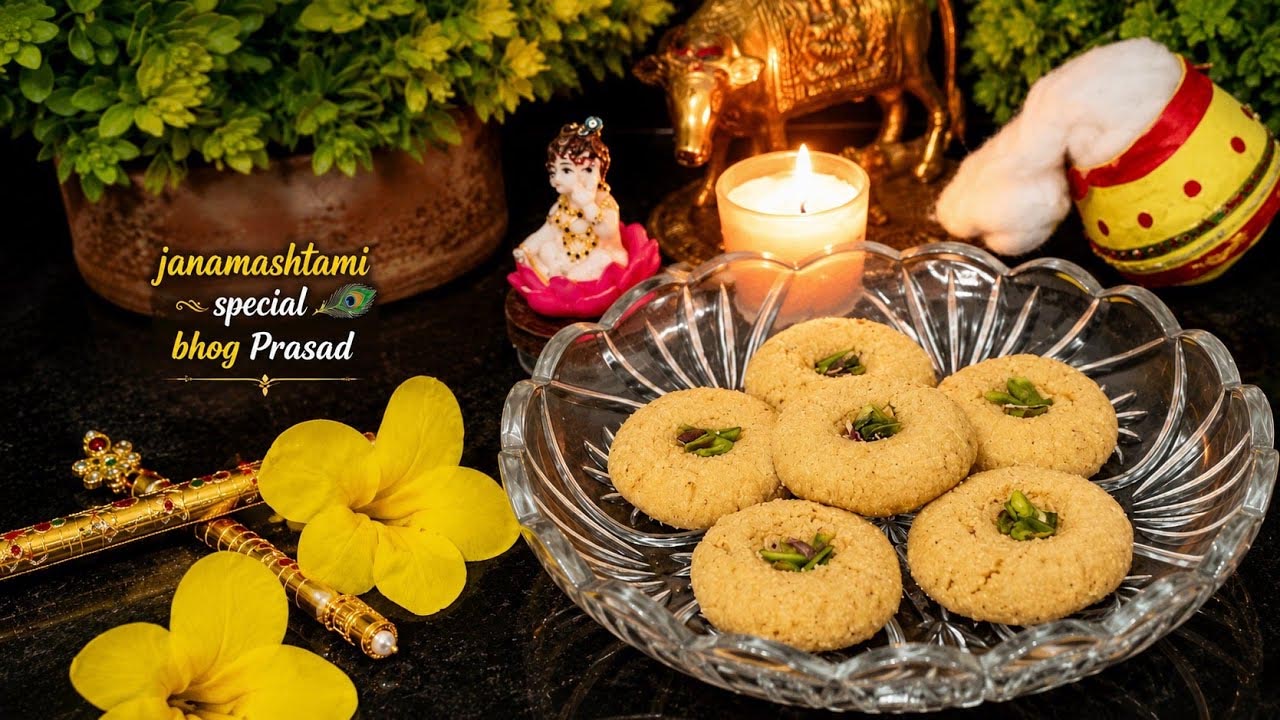 जन्माष्टमी पर घर में बनाएं बेसन मोहन पेड़ा, बिना मावे के तैयार होगी स्वादिष्ट मिठाई