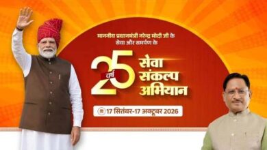 पीएम मोदी के सेवा के 25 वर्ष: गौरेला-पेंड्रा-मरवाही में 17 सितंबर से ‘सेवा संकल्प अभियान’ का आगाज।