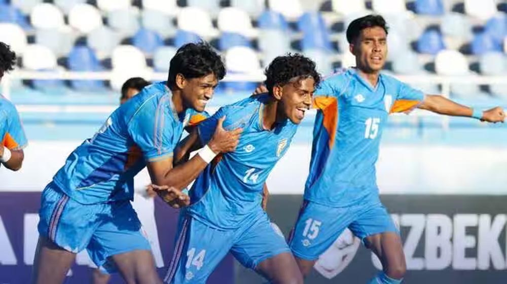 20 साल बाद भारत का कमाल, बांग्लादेश को 3-0 से हराकर AFC U-20 एशियन कप में बनाई जगह 20 साल बाद भारत का कमाल, बांग्लादेश को 3-0 से हराकर AFC U-20 एशियन कप में बनाई जगह