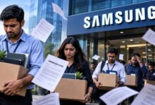 Samsung India में बड़ी छंटनी, TV और होम अप्लायंसेज बिजनेस से 100 अधिकारियों की नौकरी गई