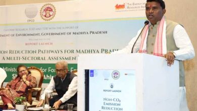 मध्यप्रदेश में जलवायु परिवर्तन और पर्यावरण संरक्षण के क्षेत्र में उल्लेखनीय पहल हुई है : राज्यमंत्री अहिरवार