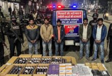 लखनऊ में नशीली दवाओं के गिरोह का भंडाफोड़, 71 लाख की ड्रग्स के साथ 6 तस्कर गिरफ्तार