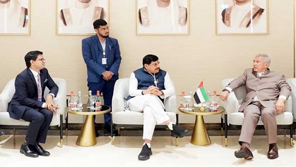 मुख्यमंत्री डॉ. यादव ने तातारस्तान के प्रमुख एच.ई. रुस्तम मिन्निखानोव से की मुलाकात मुख्यमंत्री डॉ. यादव ने तातारस्तान के प्रमुख एच.ई. रुस्तम मिन्निखानोव से की मुलाकात